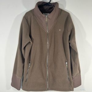 Brown Old Navy Zip Up Jacket